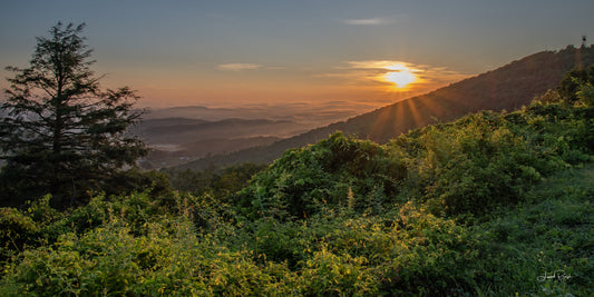 Air Bellows Breaking - Blue Ridge Parkway, NC - Prints