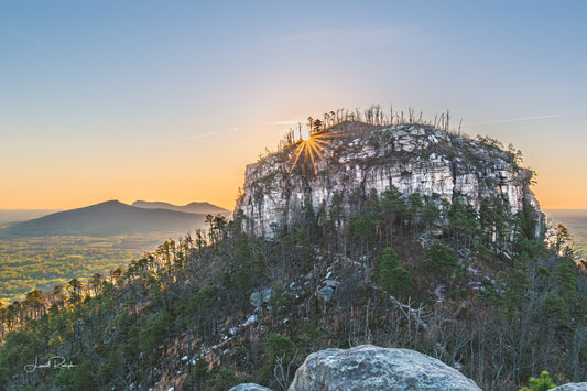 Breaking Through - Pilot Mountain, NC - Prints