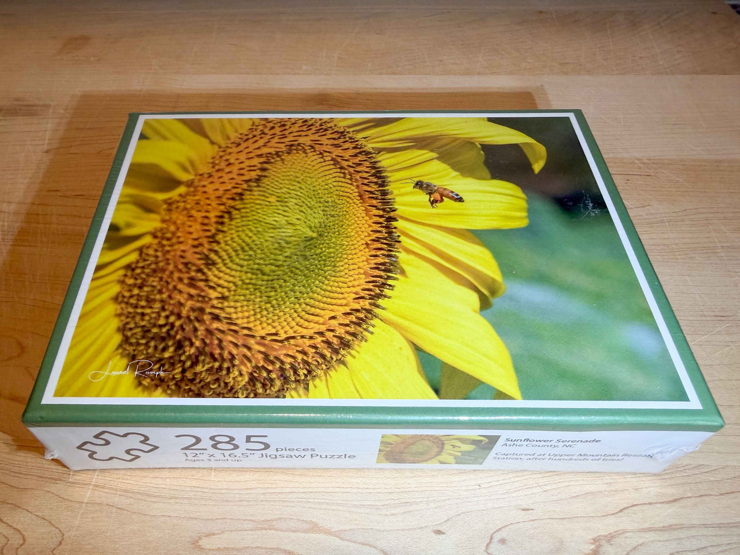 Sunflower bee puzzle Laurel Springs North Carolina