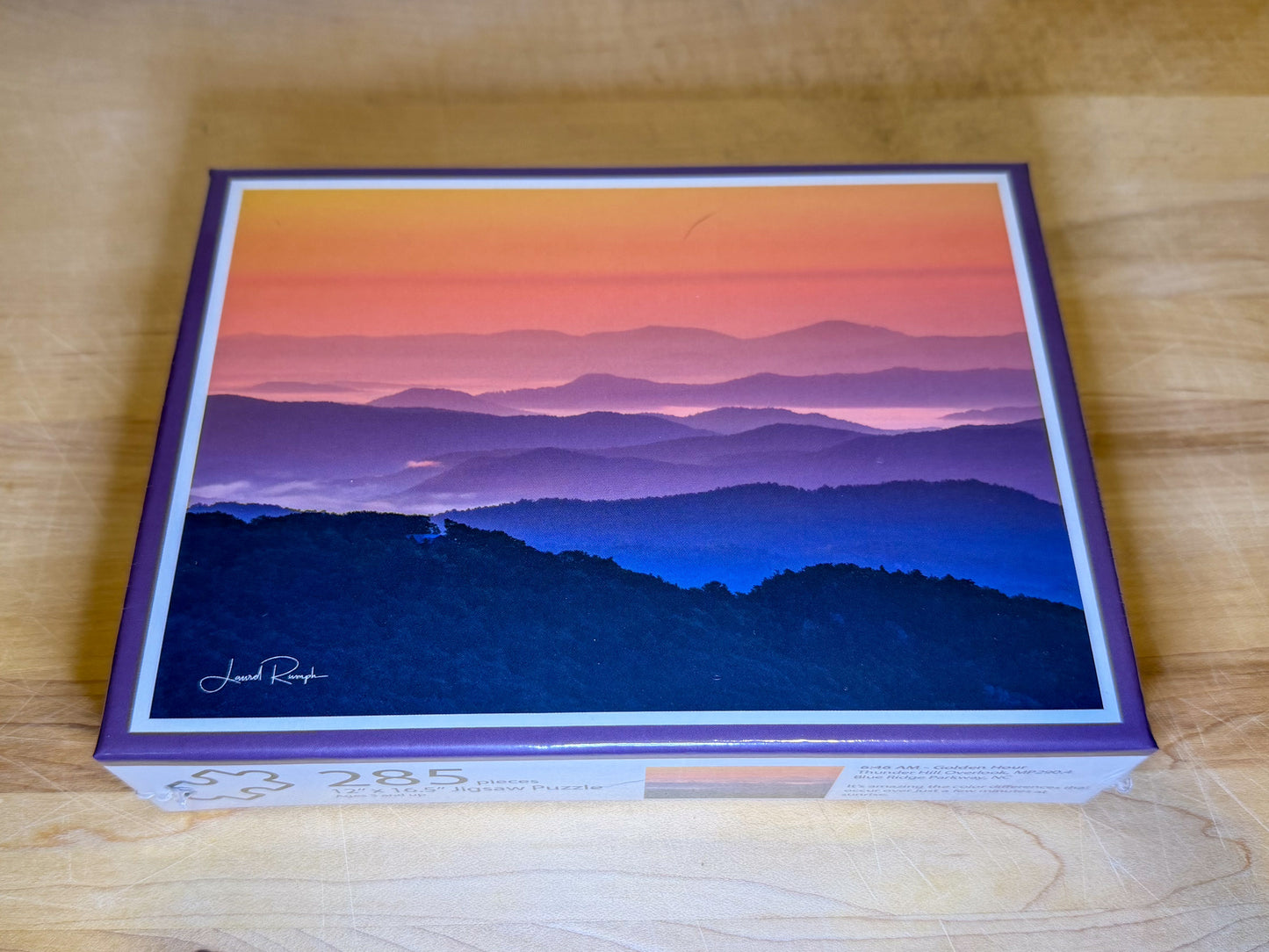 6:46 am - Blue Ridge Parkway Sunrise Jigsaw Puzzle, Blowing Rock NC