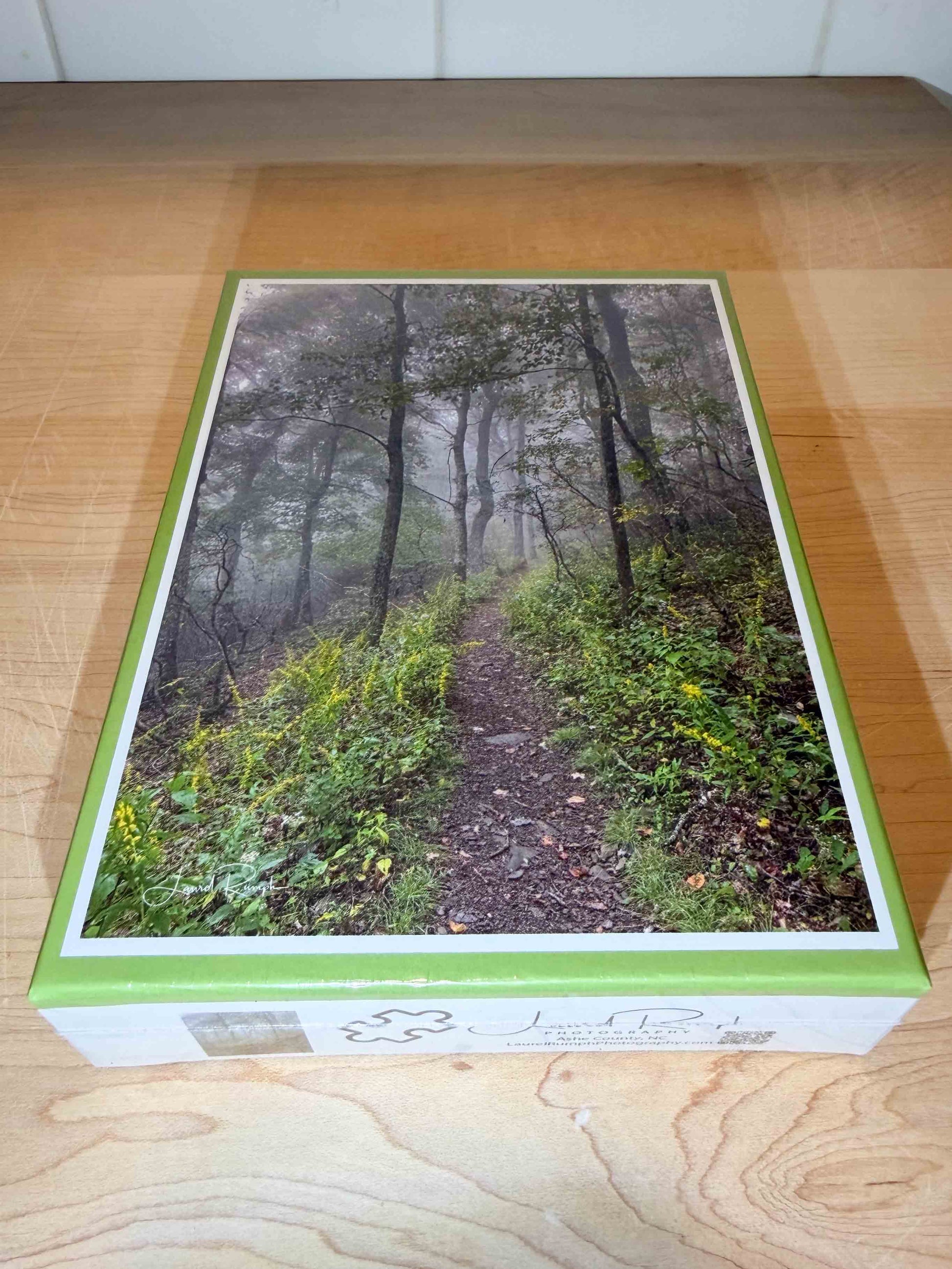 Mount Jefferson hiking trail puzzle North Carolina