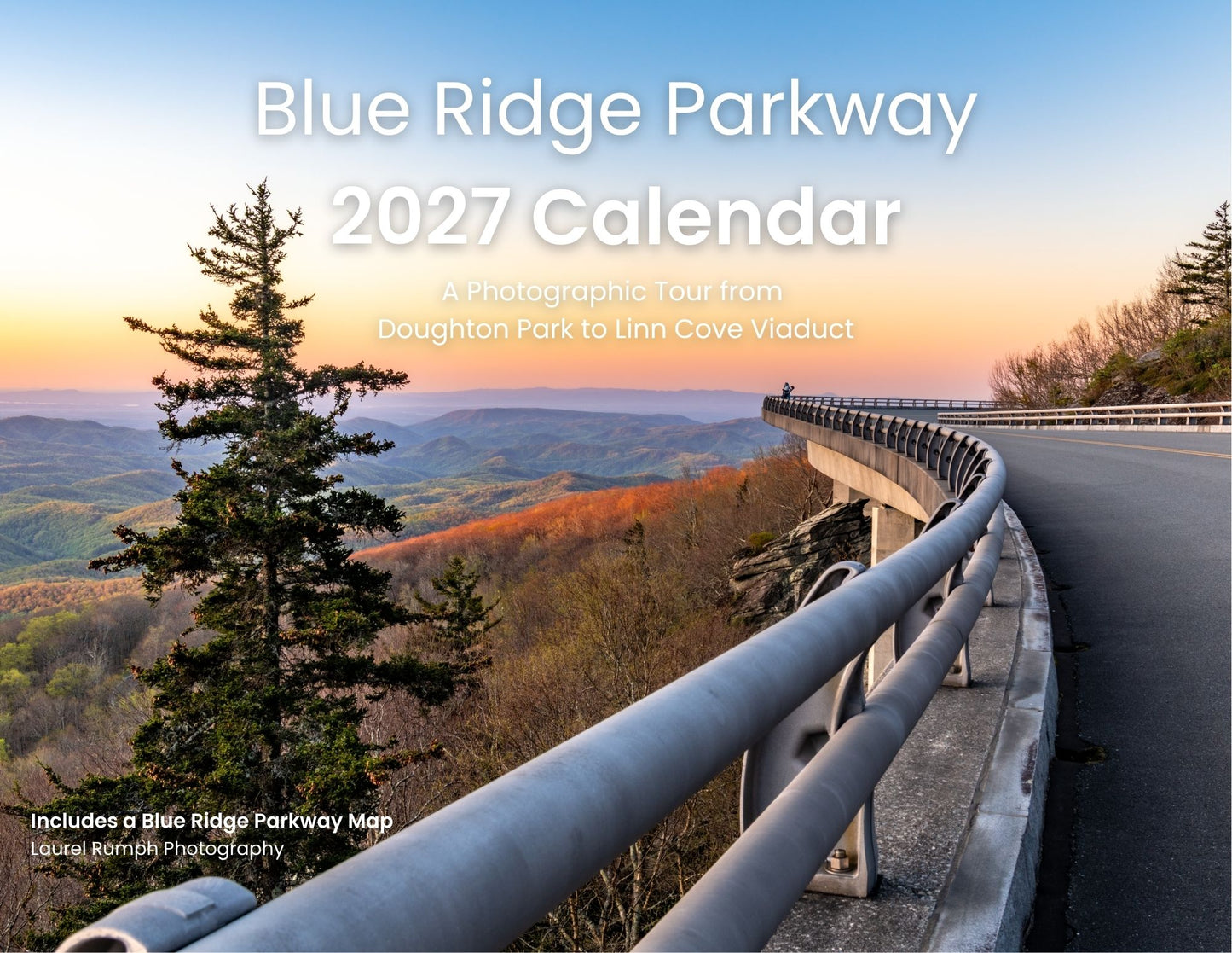 2027 Calendar -  Blue Ridge Parkway, NC