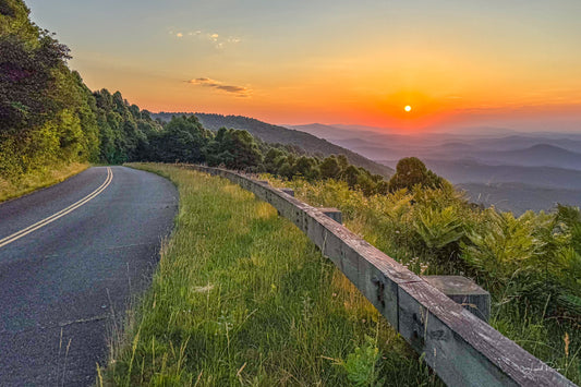 Golden Hour Grace - Blue Ridge Parkway, NC - Prints
