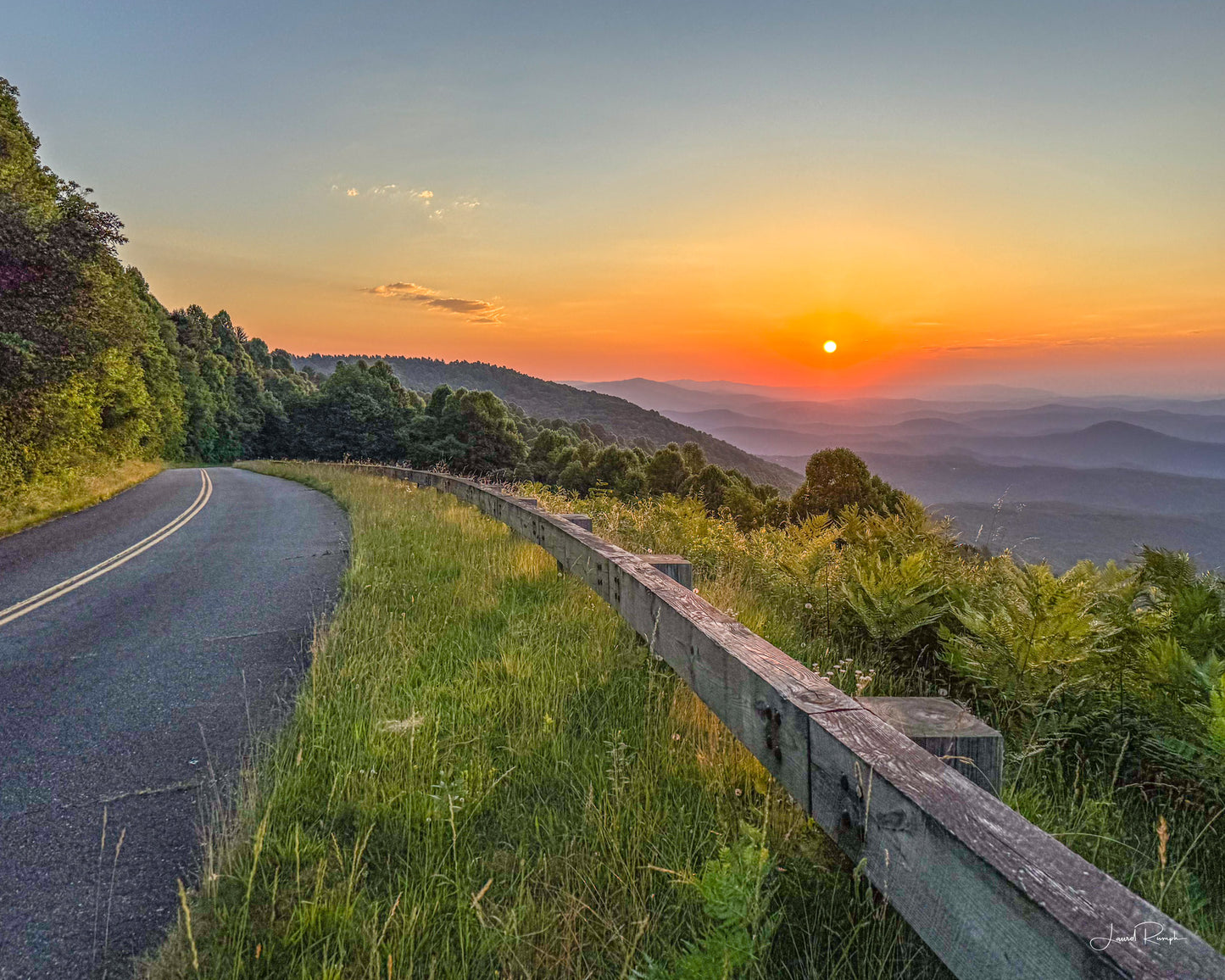 Golden Hour Grace - Blue Ridge Parkway, NC - Prints