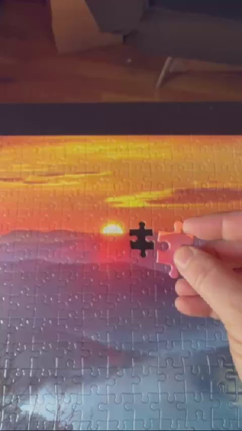Moos on Main — West Jefferson NC Jigsaw Puzzle – Laurel Rumph