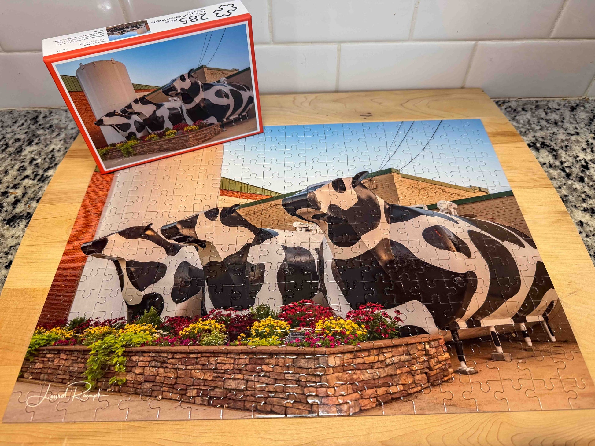 West Jefferson Ashe County Cheese famous cows puzzle North Carolina
