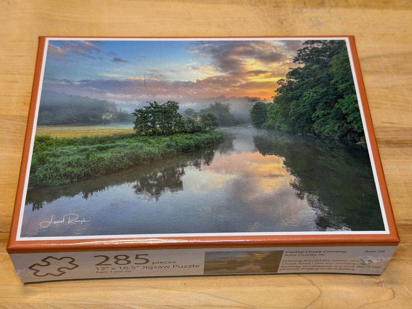 New River jigsaw puzzle Ashe County North Carolina