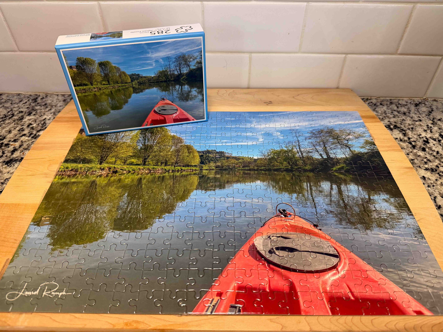 New River kayaking puzzle Ashe, County, North Carolina